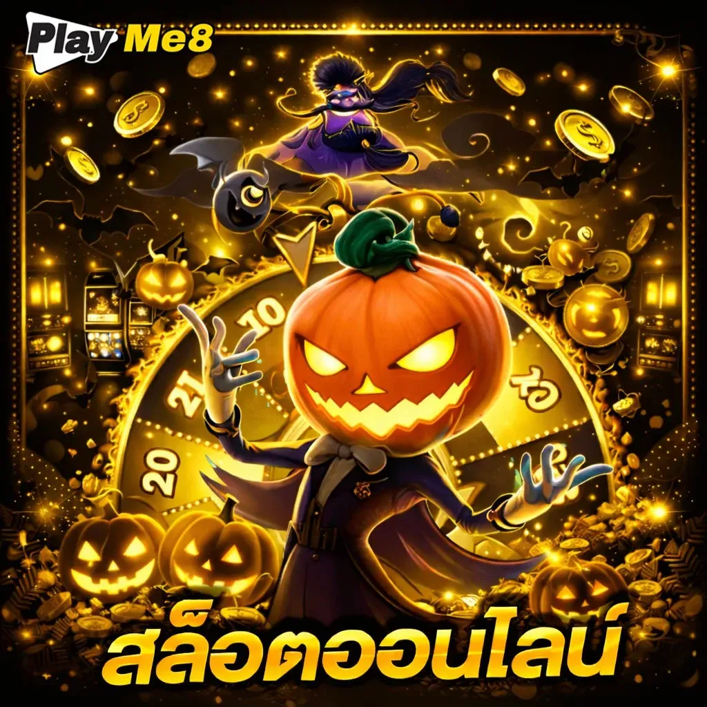 PLAYME8 สล็อตออนไลน์ฮาโลวีน